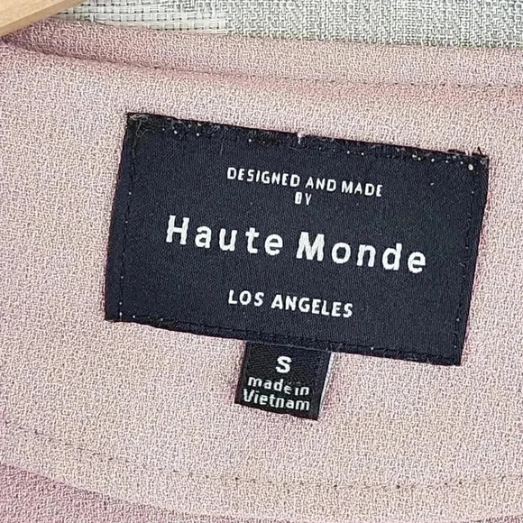 Haute Monde Open Front Cardigan Waterfall Tab Sleeve Women's S - Picture 6 of 10